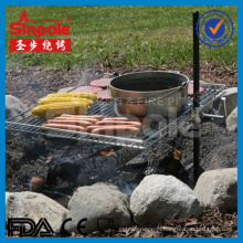 Fashion Stainless Steel Camping Grill with Ce/FDA Approved (SP-CGS010)